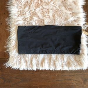 Skims fits everybody bandeau bra black size medium brand new